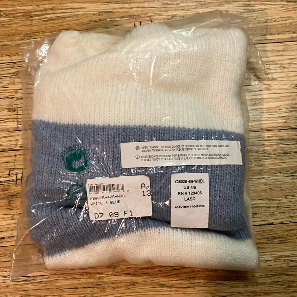 Lascana Sweater White & Blue US 4/6